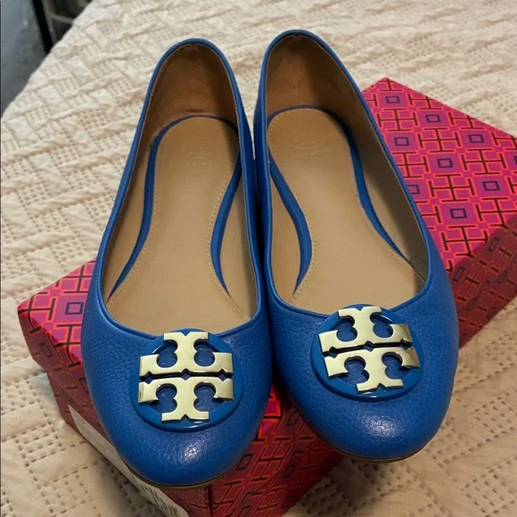 Tory Burch Claire Ballet Flats - Picture 1 of 6